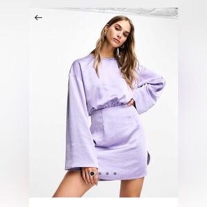 NWT satin cocktail dress